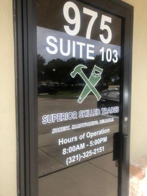 Welcome to our Superior Skilled Trades Rockledge, FL location