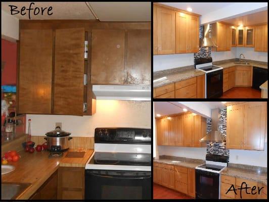 Take a look at our most recent Before & After Kitchen Remodel!