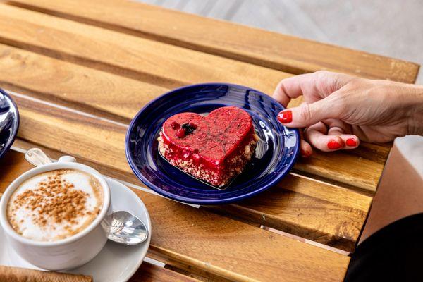 Desert, coffee, Le Petit Parisien, French Bakery.