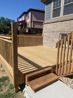 Lower Cedar Deck