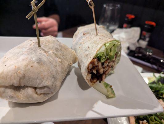 grilled chicken Cesar wrap