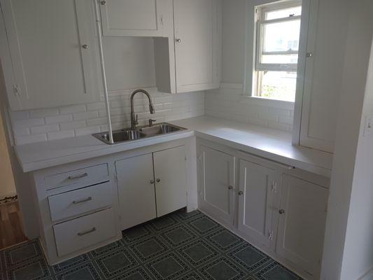 Counter top and sink replacement