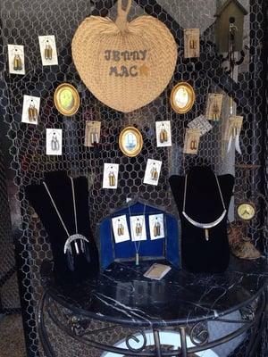 Jenny Mac Creations- My upcycled, repurposed bullet jewelry line! I also have some vintage western cowboy boots for sale too!