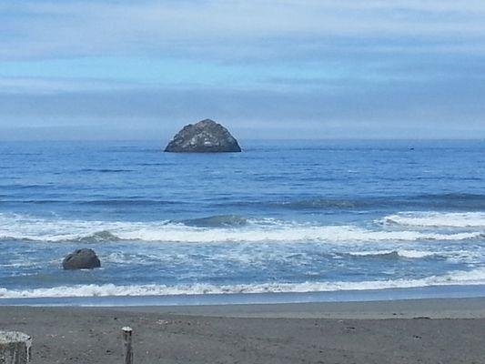 Still a gorgeous beach!