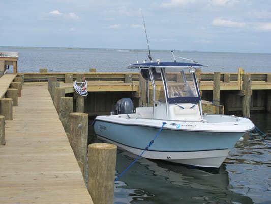 Boat slips renovated in 2012.