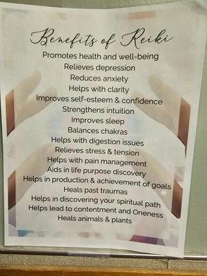 Benefits of Reiki