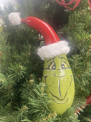 Grinch gourd