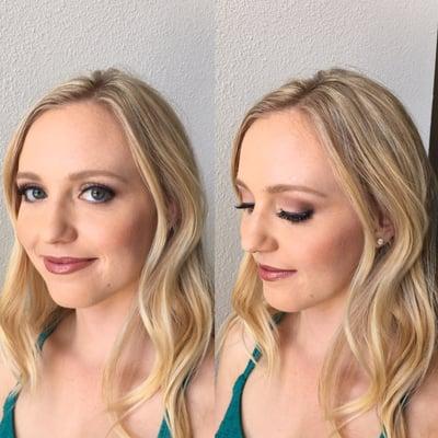 Flawless airbrush makeup