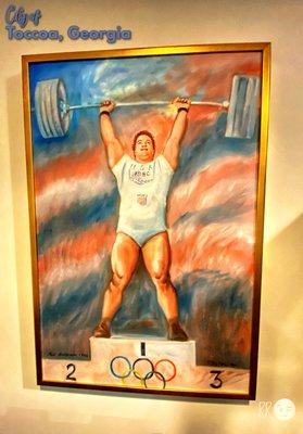 World's Strongest Olympian came from Toccoa GA (1956)