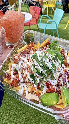 Pork Pastor Guajillo Fries