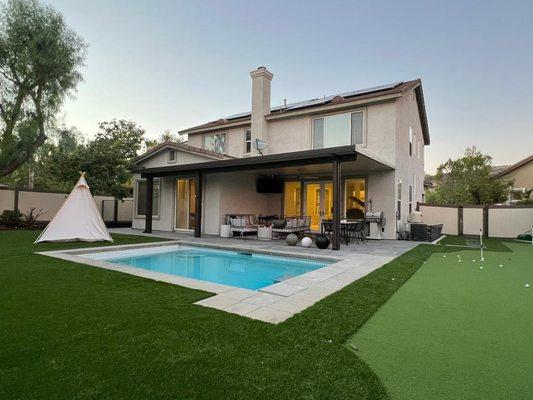 Backyard Remodel By HW Remodeling & Design