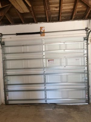 Before & After Garage Door Installation in Tarpon Springs, FL