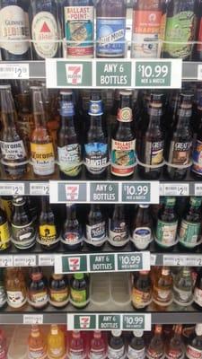 Get your craft beer on... at @7eleven?! Yep. #uptown #clt