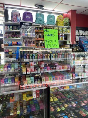 Vapes buy 2 for $36.99!