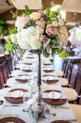 A perfect wedding table