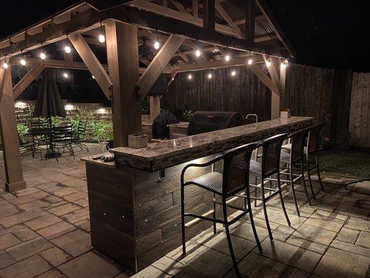 Outdoor kitchen