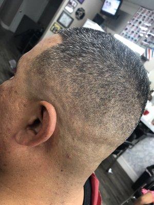 2 on top , medium fade - skin by Stephanie D.