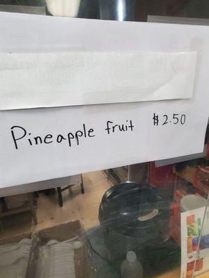 Forgot that Chinese restaurants stay with that pineapple and watermelon