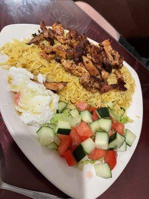 Chicken Shawarma Plate