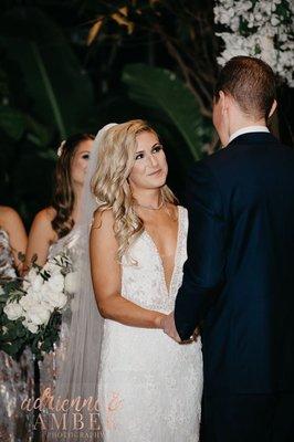 A recent bride in our custom Rapid tan