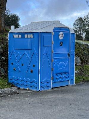 Portable restroom 24hr