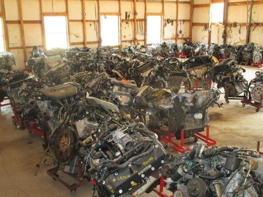 Used tested motors