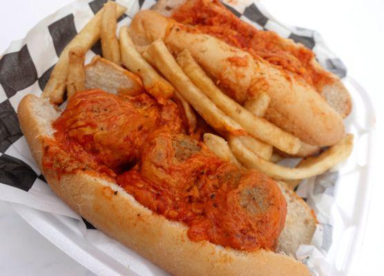 Meatball Sub - hands down the best thing I've had here