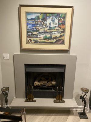 Fireplace surround