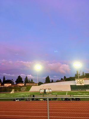 Girls lacrosse game