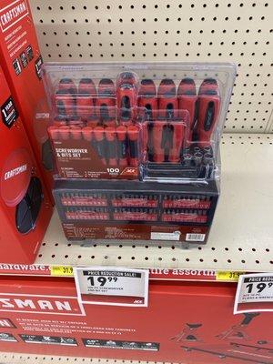 A lot of screwdrivers