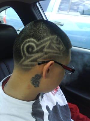 Freestyle hair design, best barber in Pasadena hands down