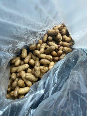 boiled peanuts $3.49 lb