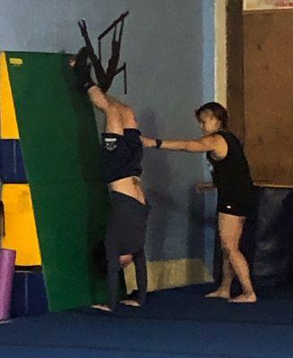 Book your next Private Lesson at Mats Gymnastics