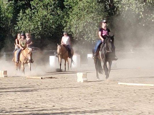 Intro to Western Dressage, Group Lesson