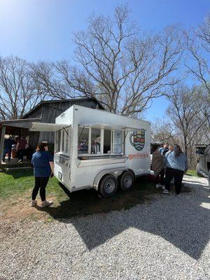 The coffee truck lol