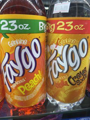 Faygo drinks fully stocked on all flavors!