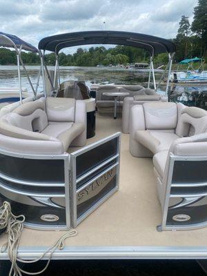 Rent one of our pontoon boats today!