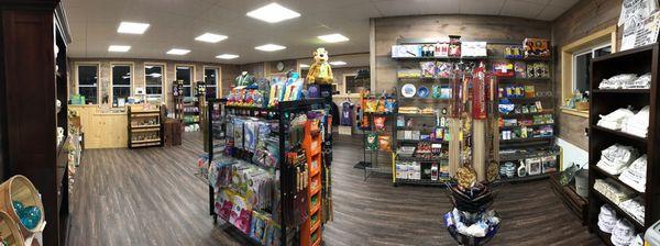 Our Ranger Station full of supplies and souvenirs for purchase.