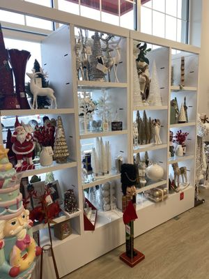 Large selection of holiday items to browse through