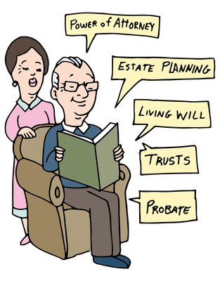 Happily Helping With Estate Planning, Living Wills, Trusts, Probate, and Estates.