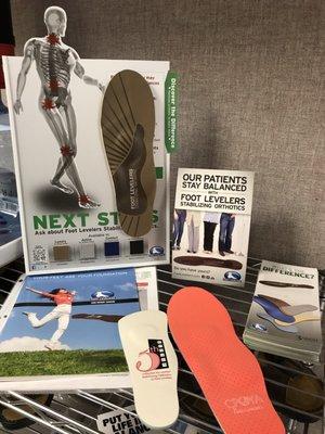 Custom Foot Orthotics by Footlevelers at Petersen Chiropractic