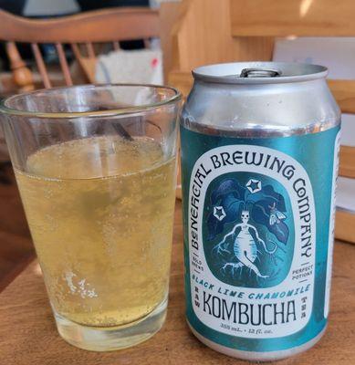 The Black Lime Chamomile Kombucha,  I really liked this one!