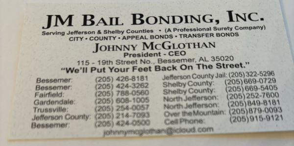 JM Bail Bonding