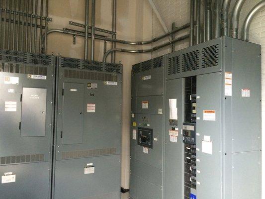 One of our commercial electrical installations