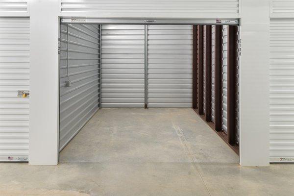 Wide variety of storage unit sizes