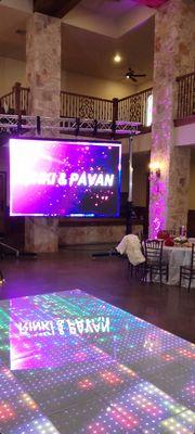 Led Dance Floor and Led video Wall