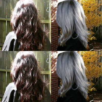 5 appointment process. Silver hair. By Tasha