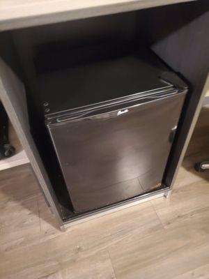 A small fridge