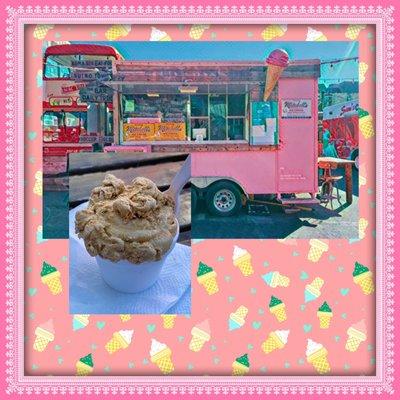 Montage of images from Mitchell's Ice Cream @ Spark Social SF