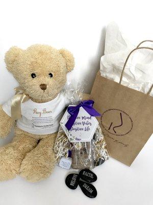 RFC loves to give back to our patients with welcome gifts and graduation presents!